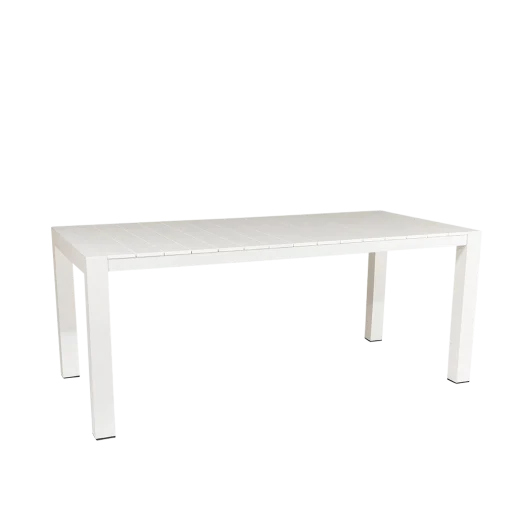 Cannes Aluminium & Polywood Outdoor Dining Table 185 x 90cm