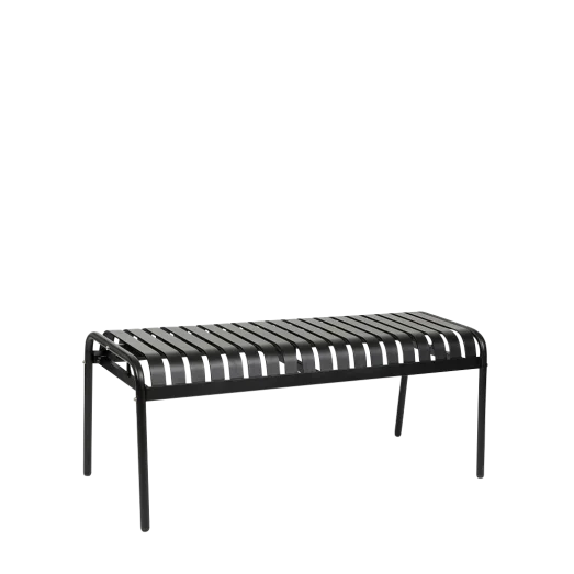Luisa Aluminium Bench 112cm